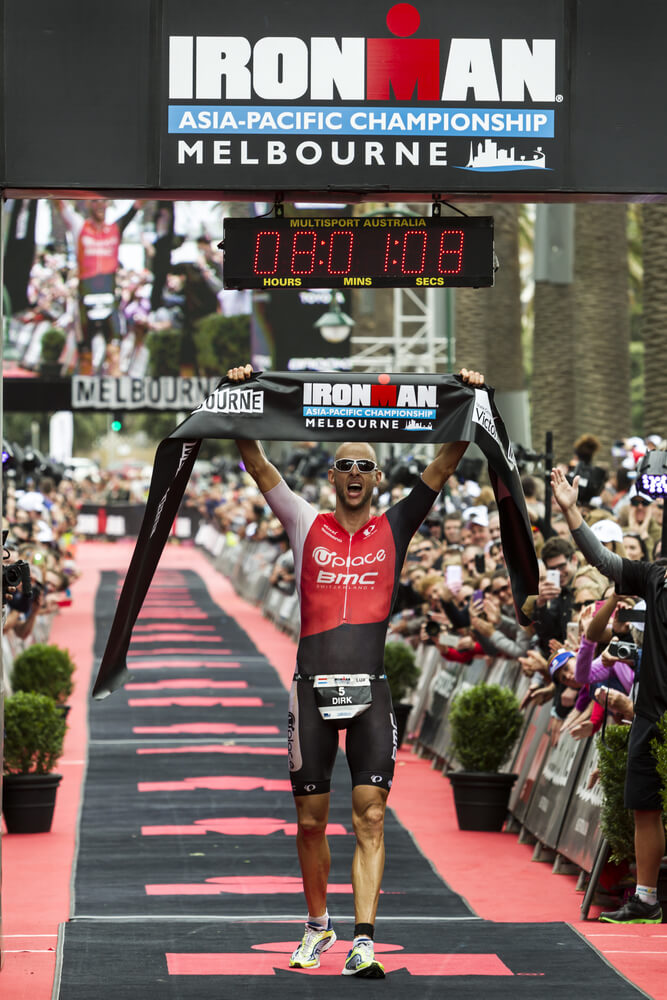 Ironman Melbourne finish